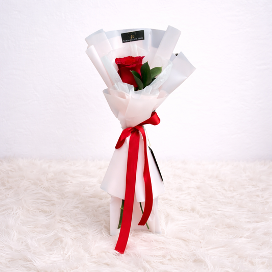 Mini ramo de 1 rosa