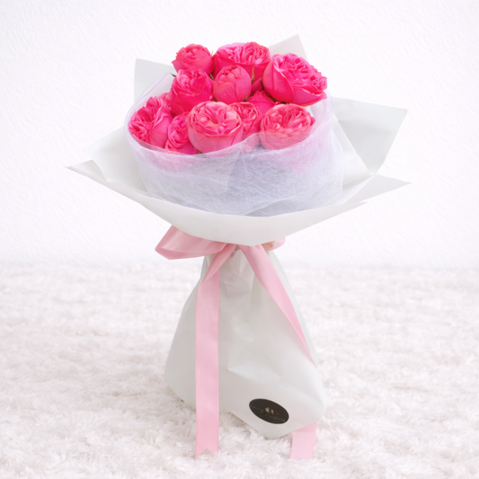 Ramo Blair - Rosas inglesas fucsia