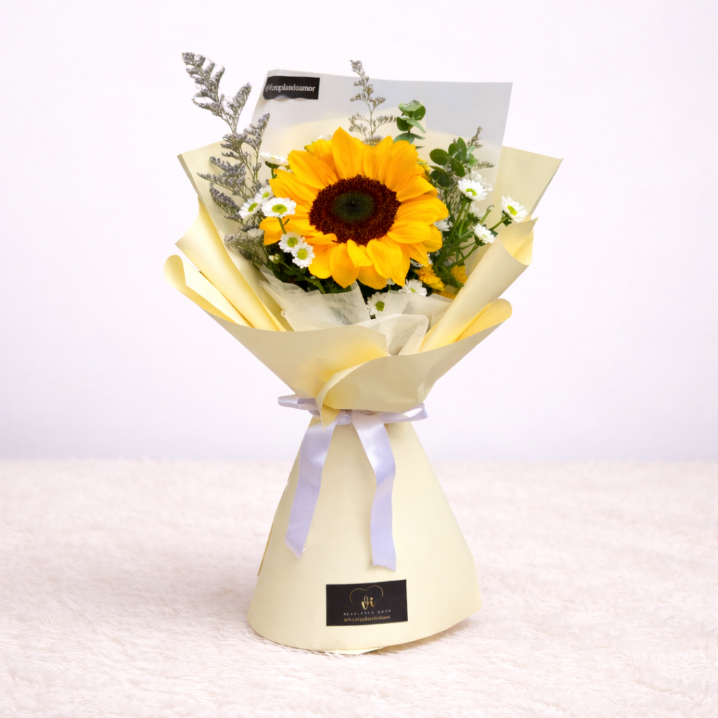 Ramo Eirene – Girasol - Flores amarillas