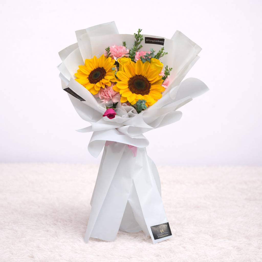 Ramo Camelia – Girasoles - Flores amarillas