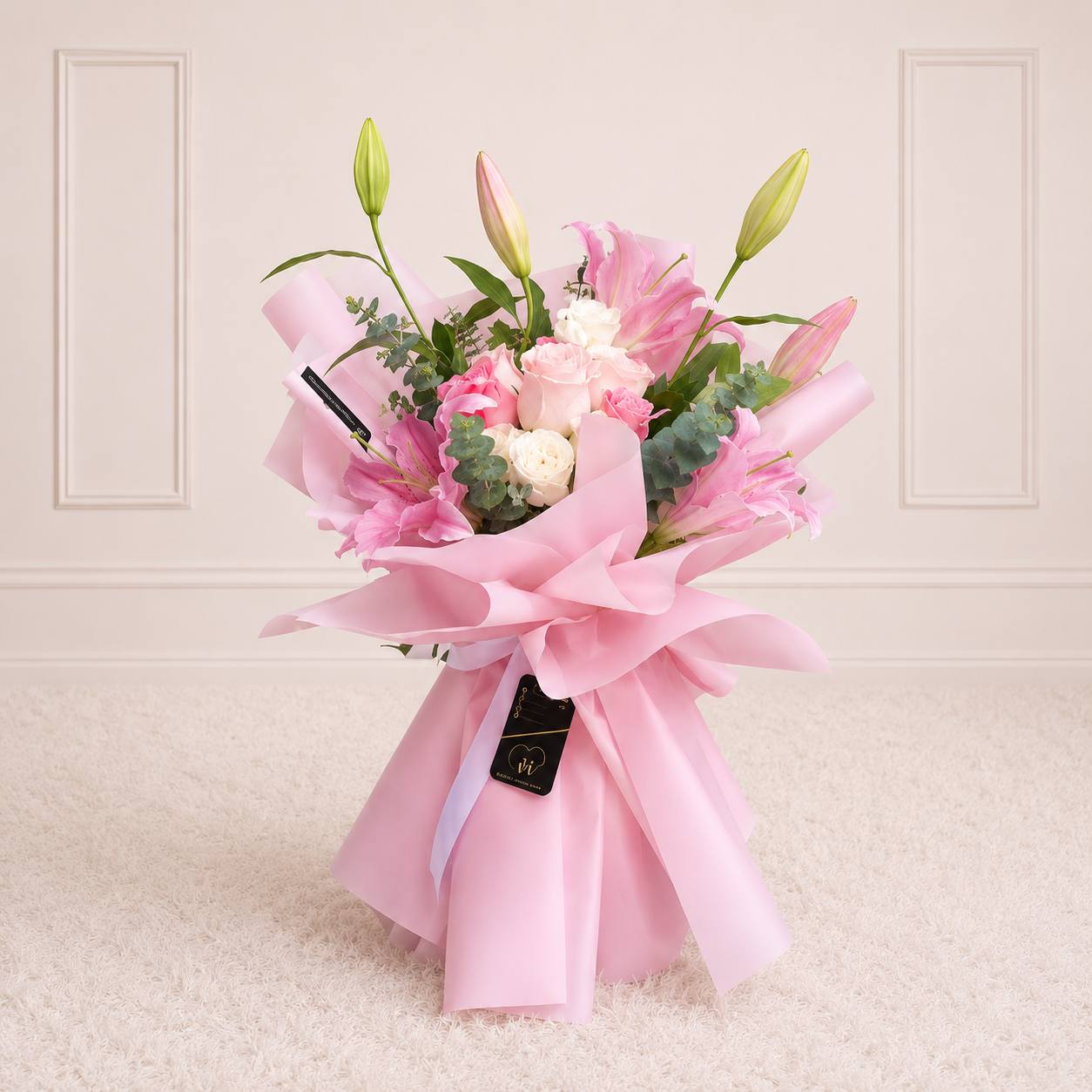 Ramo Lilibeth – Lirios Rosados