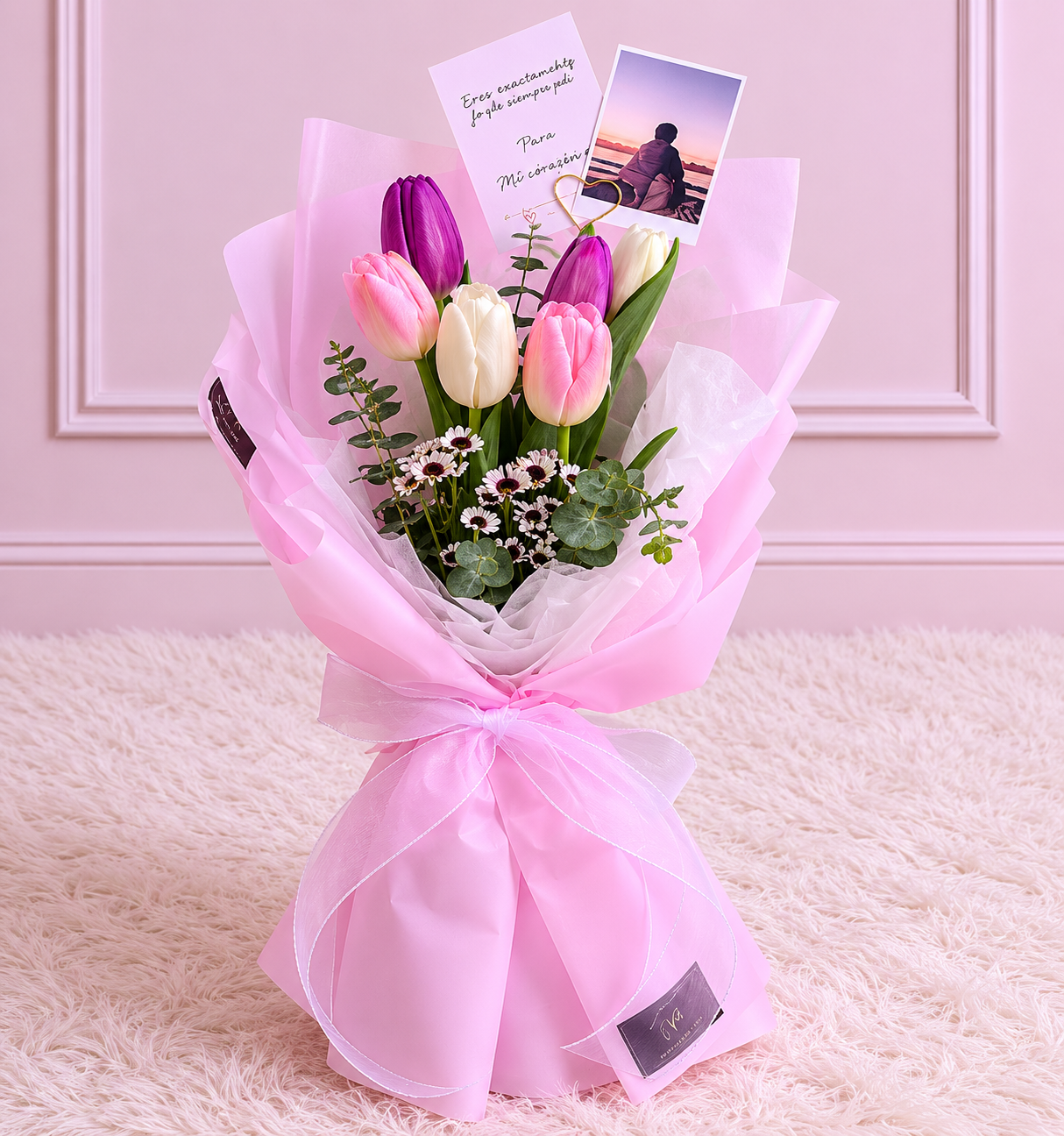 Ramo Ginebra – 6 Tulipanes