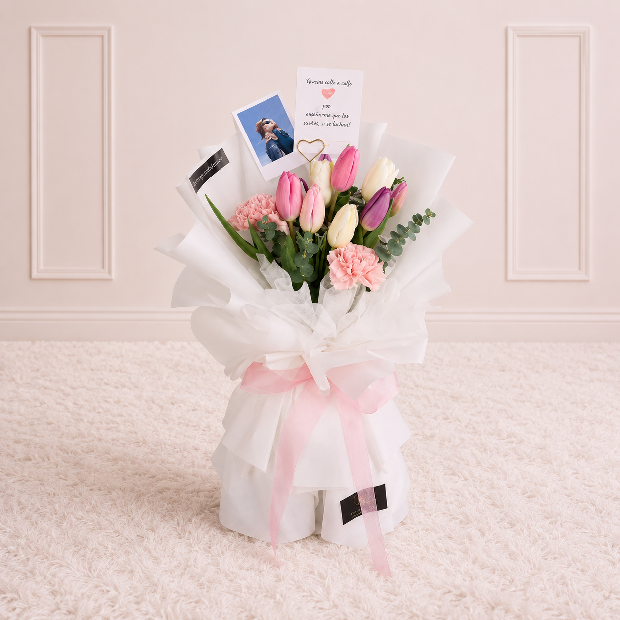Ramo Margot – 10 Tulipanes
