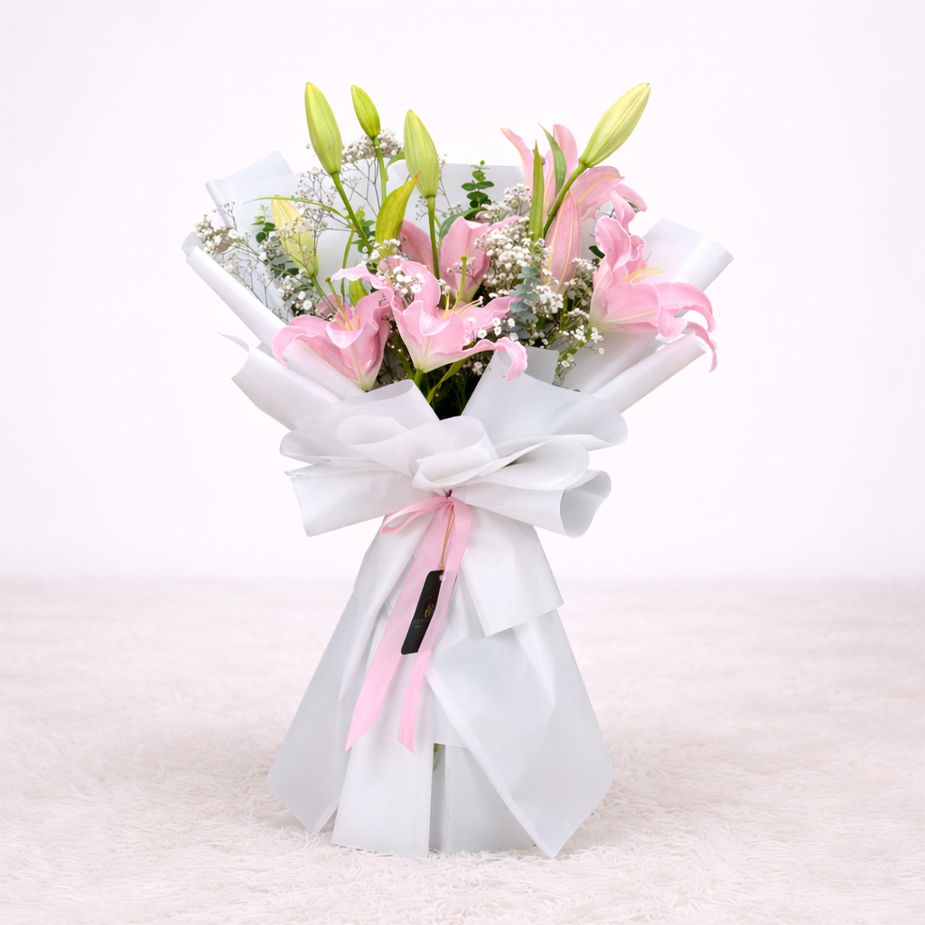 Ramo Suzette – Lirios Rosados