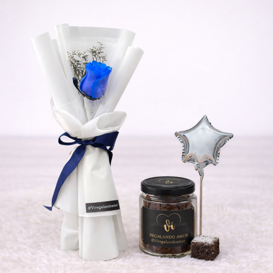 Love duo Rosa azul