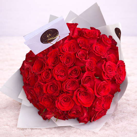 Ramo de 100 rosas rojas