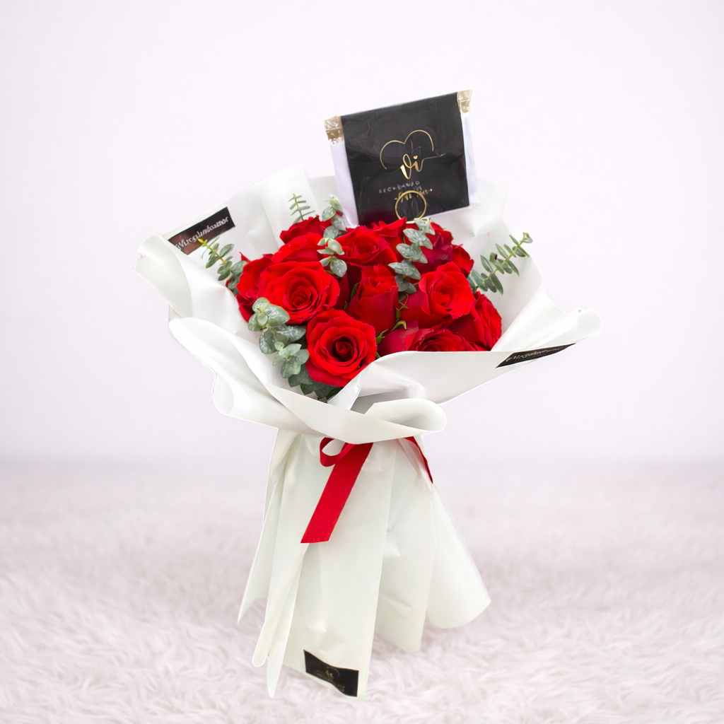 Ramo Amanda -  rosas rojas