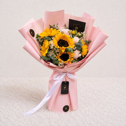 Ramo Emilia - Girasoles - Ramo de flores -Amarillas