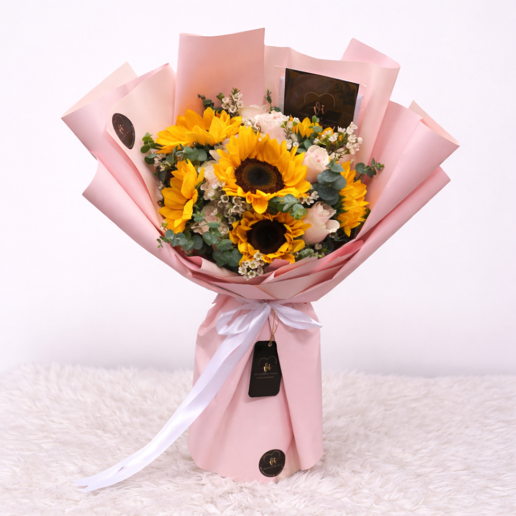 Ramo Emilia - Girasoles - Ramo de flores -Amarillas