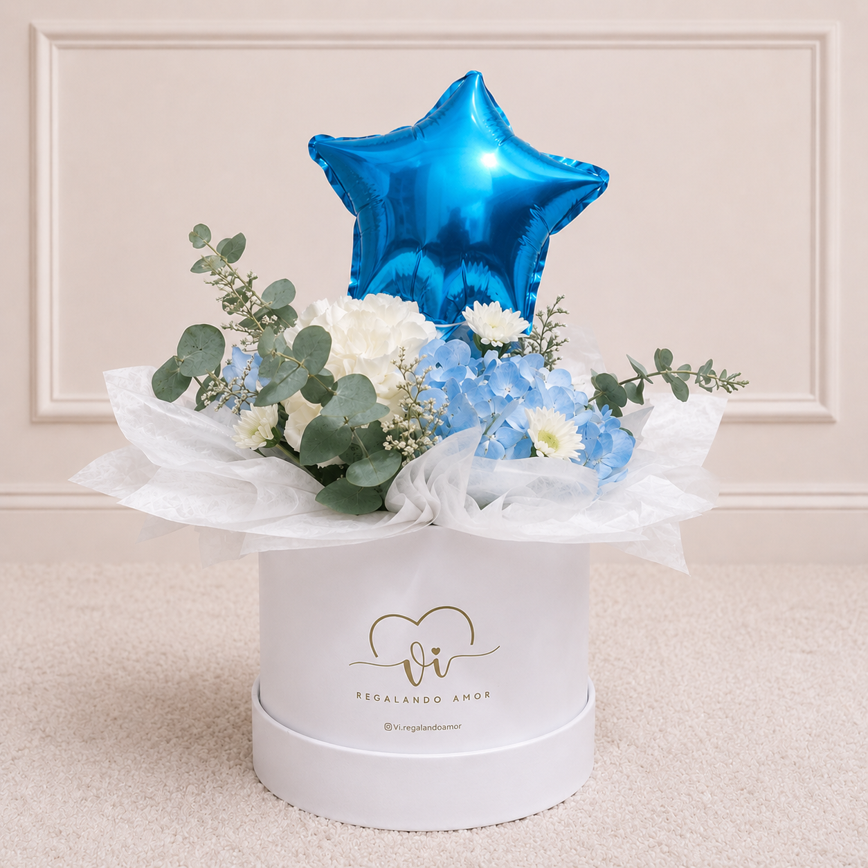 Mini box Liam - Azul
