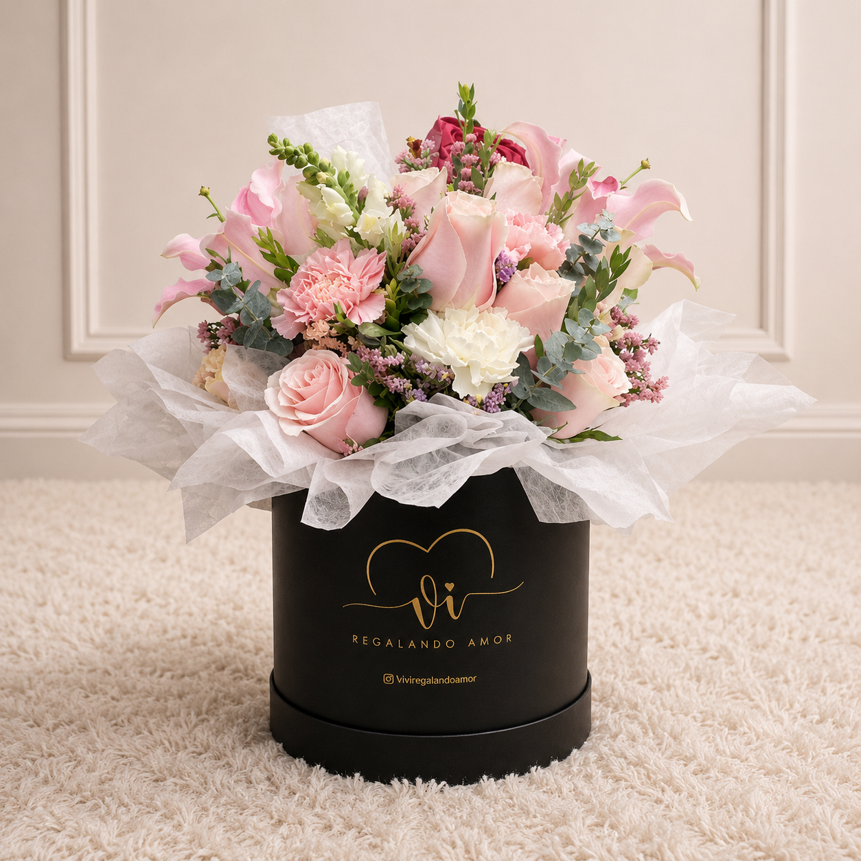 Box sabrina - Mix floral Graduación