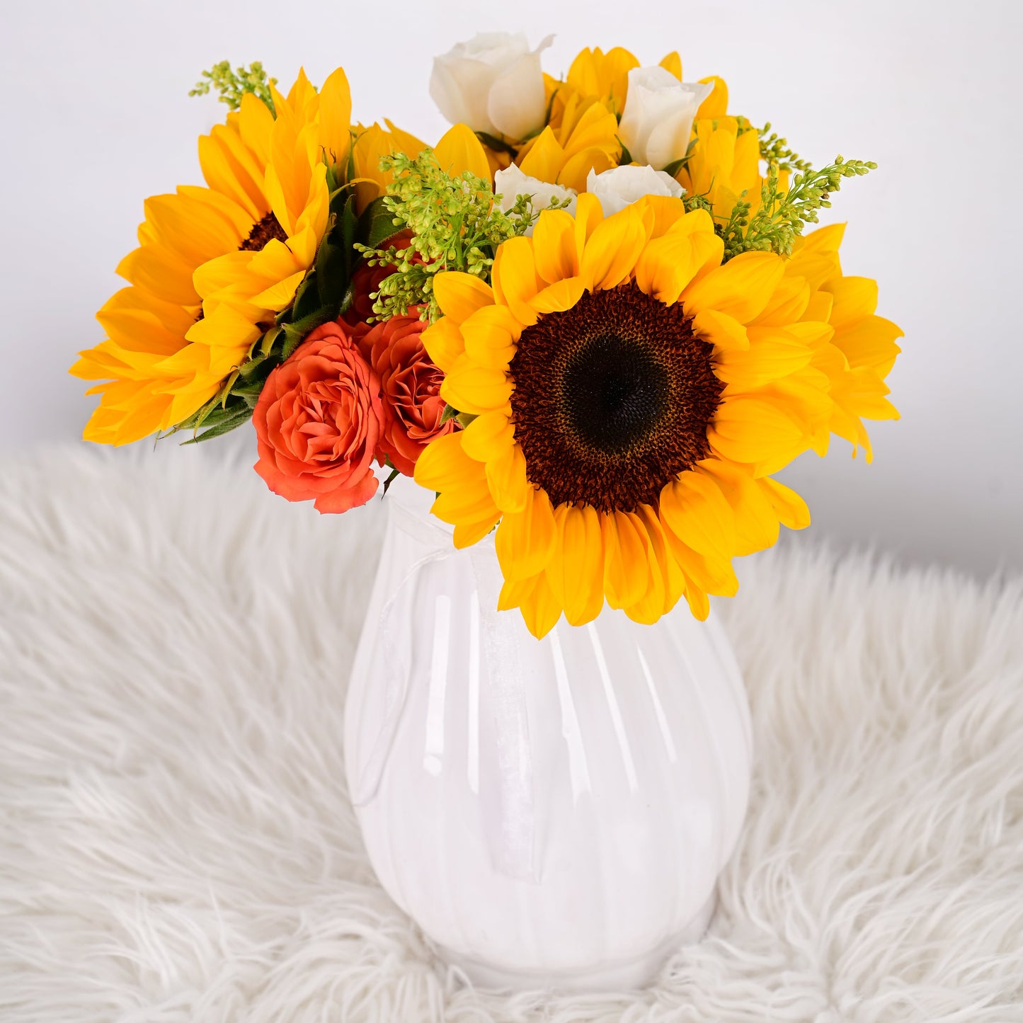 Florero Lisa - Girasoles