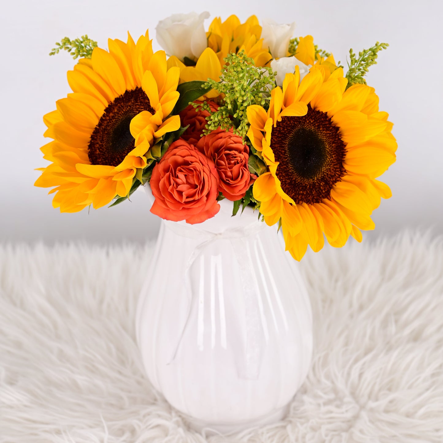 Florero Lisa - Girasoles