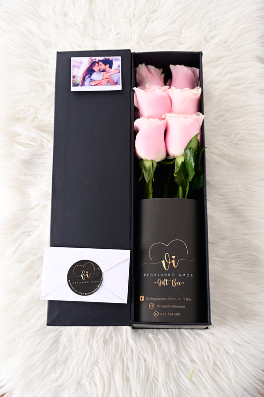 Box Luxury Rosas Mystic