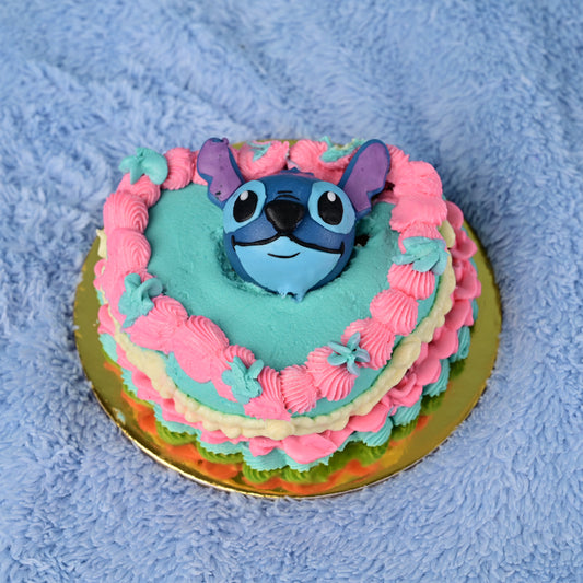 Mini Torta Stitch – Porción para 1 a 2 personas