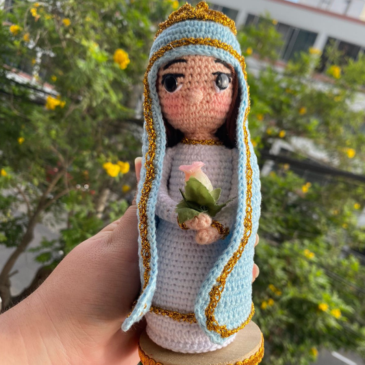 Amigurumi Tejido Virgen del Fatima