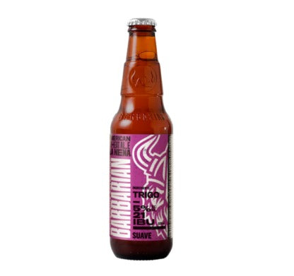 Cerveza Barbarian La Nena Hoppy Wheat - Botella de 330 ml