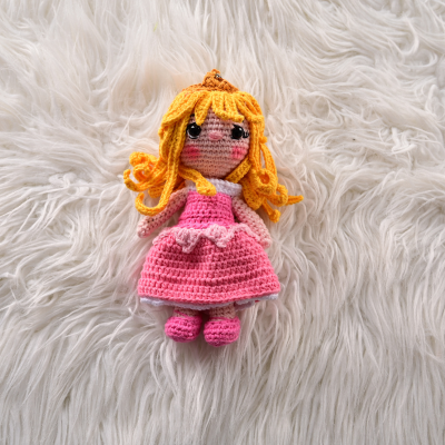 Amigurumi Princesa Aurora (La Bella Durmiente) – Tamaño Grande