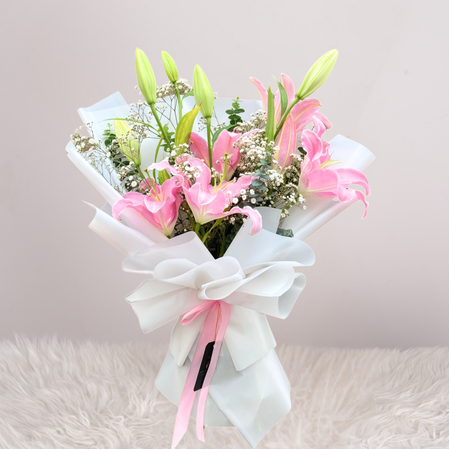 Ramo Suzette – Lirios Rosados