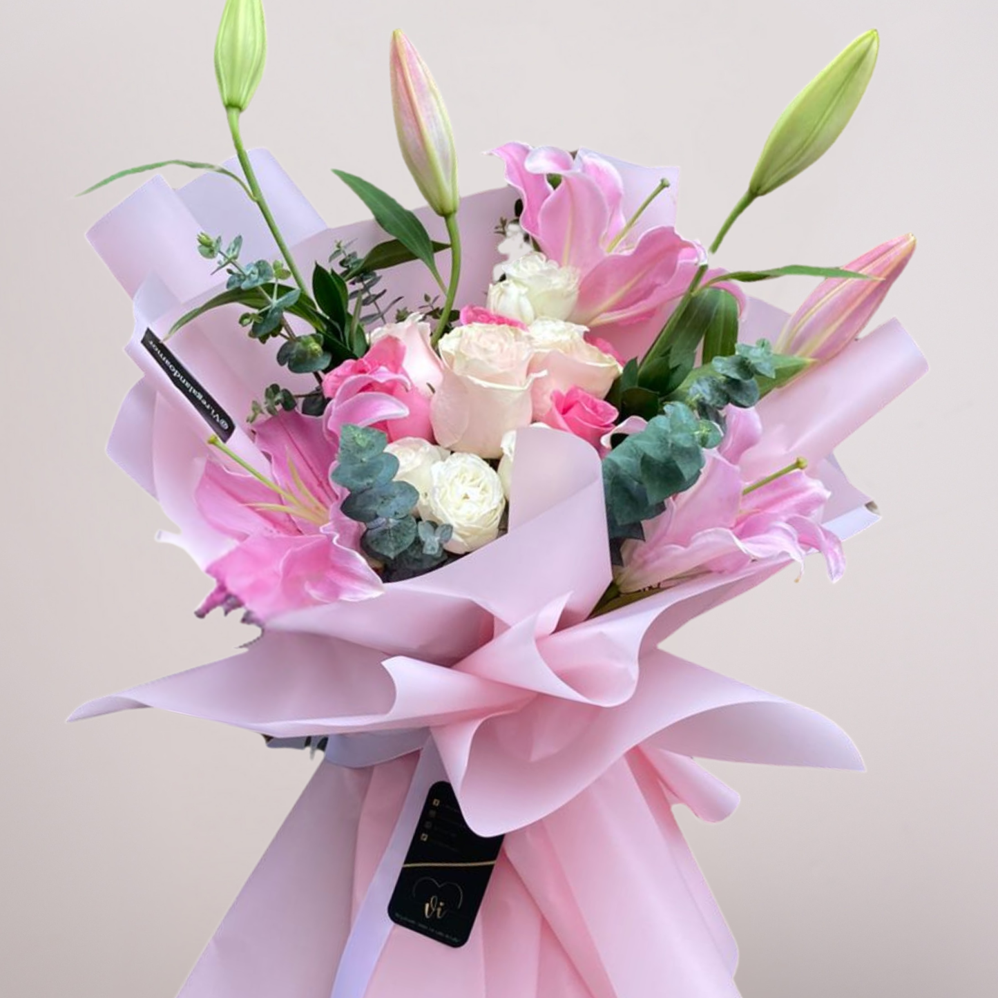 Ramo Lilibeth – Lirios Rosados