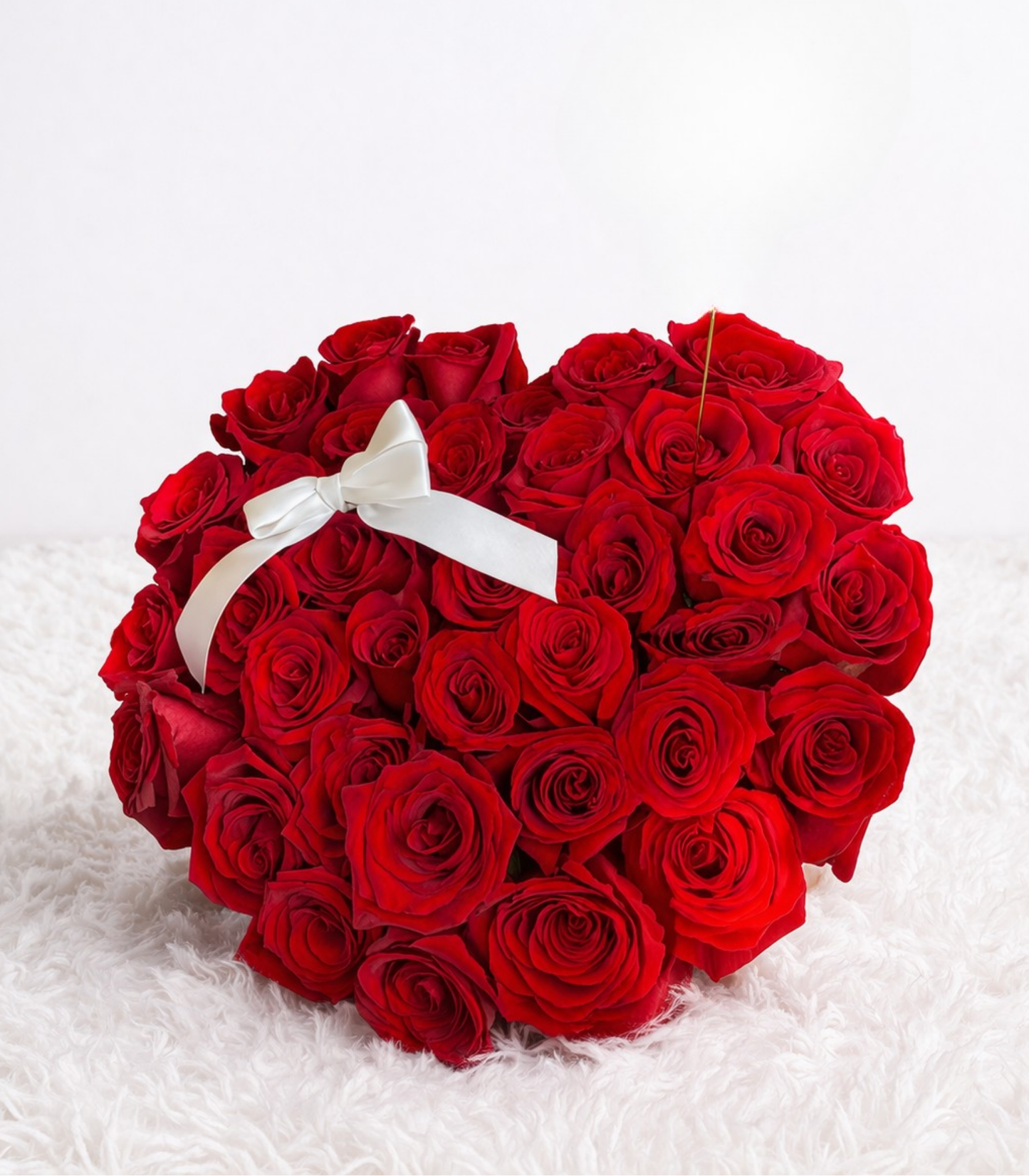 Heart Box - Caja Rosas Rojas en forma corazón