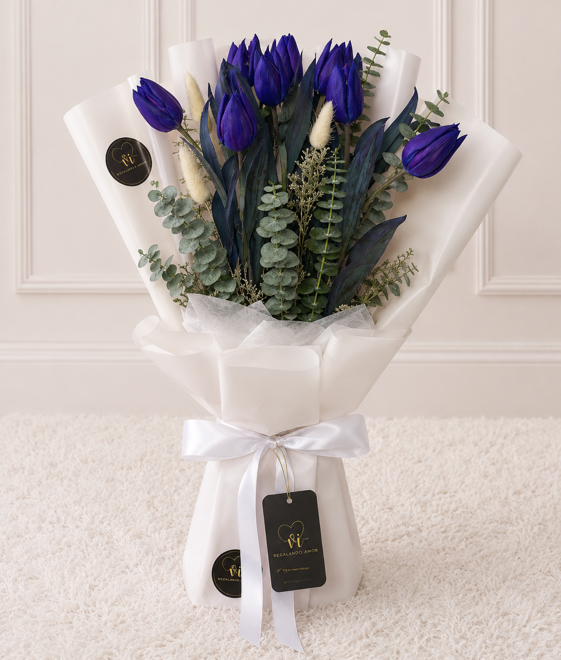 Ramo Elena 10 tulipanes - Bibble