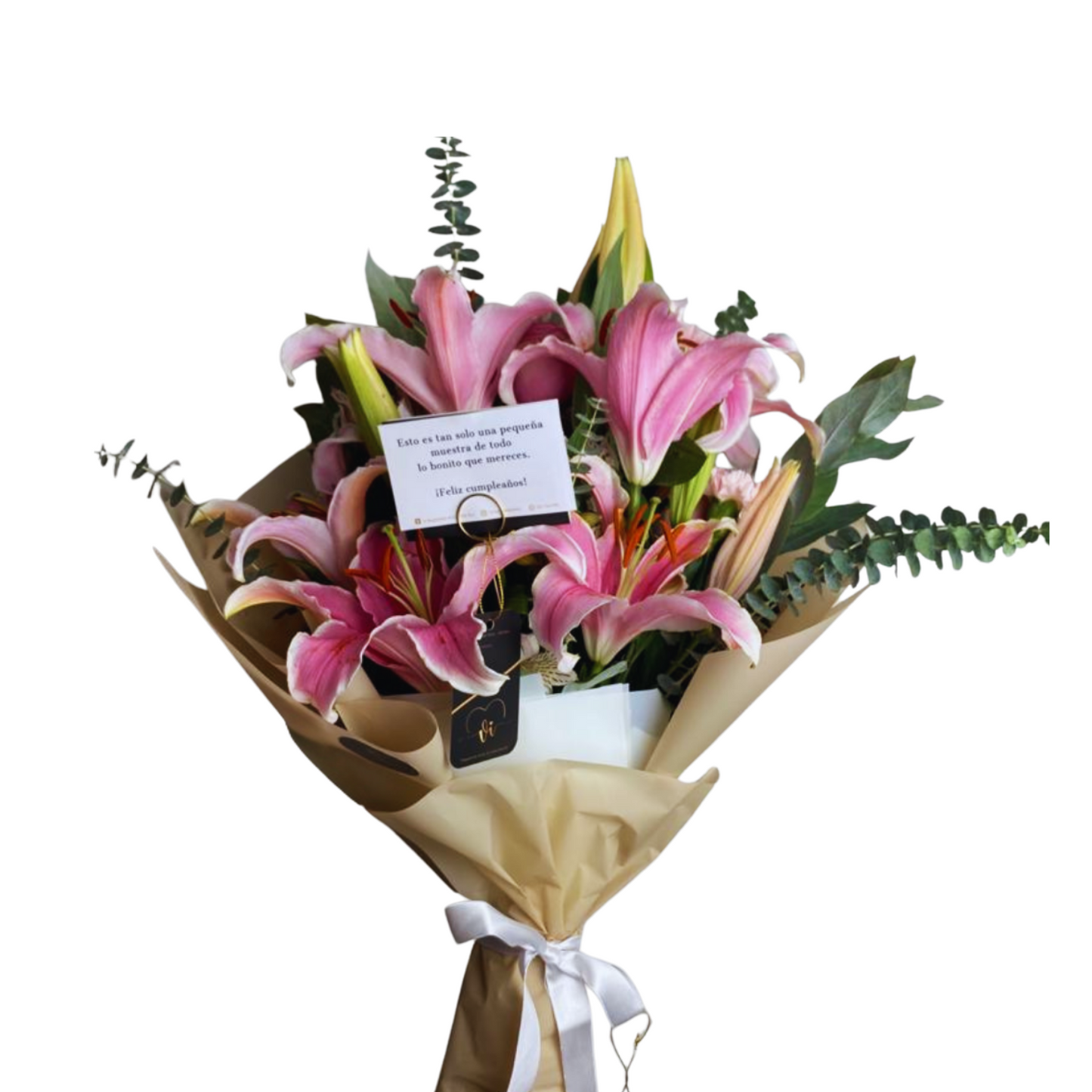 Ramo Lira  - Lirios Lirium Rosados