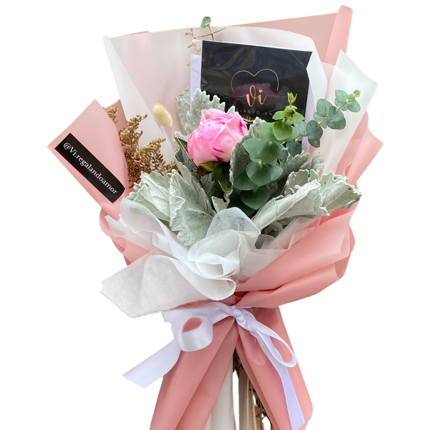 Ramo de 1 peonia - Peonias en lima ramo mila