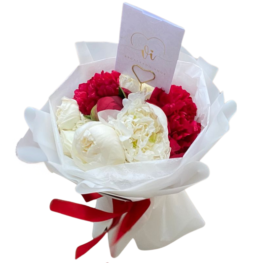 Ramo Solenne - 5 Peonias