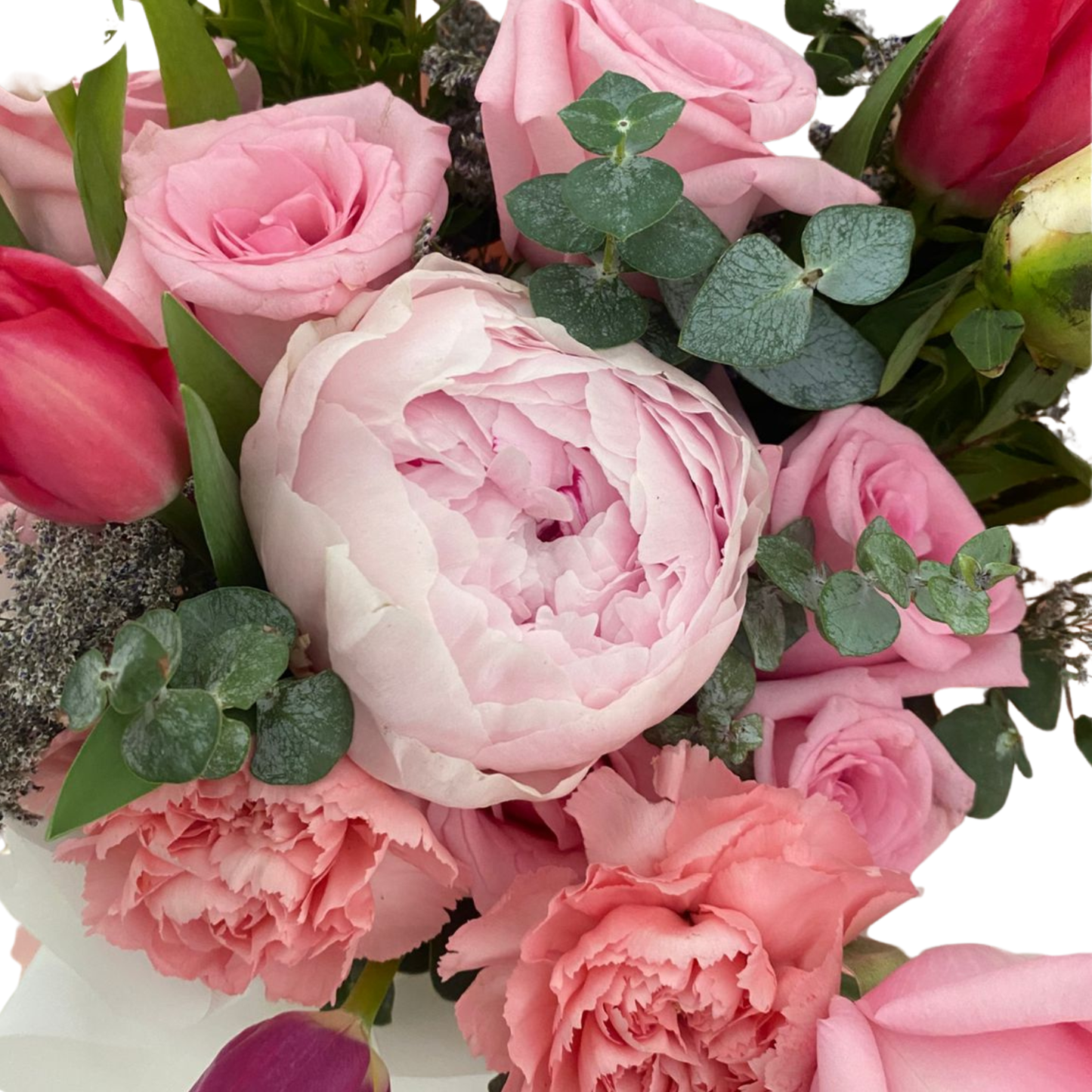 Ramo Giselle - Peonías & Tulipanes