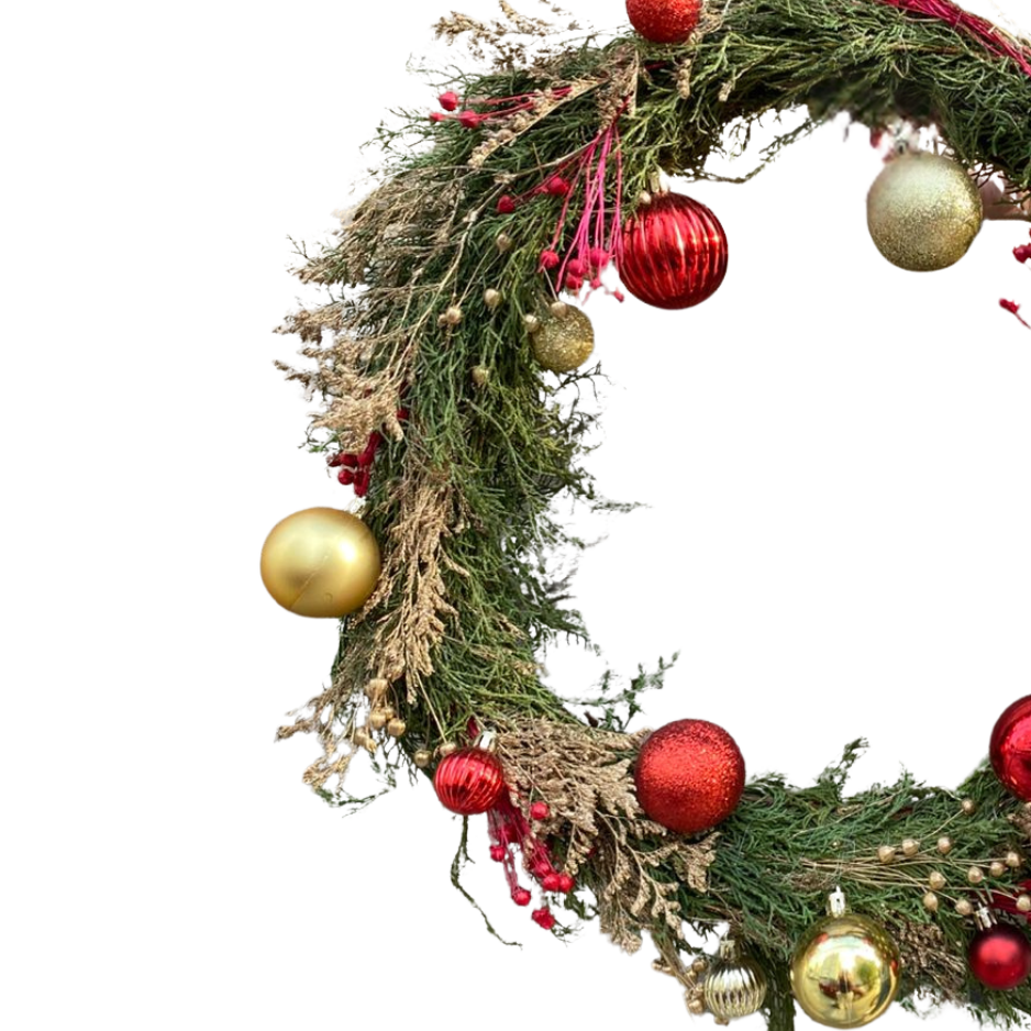 Corona Estrella - Corona navideña