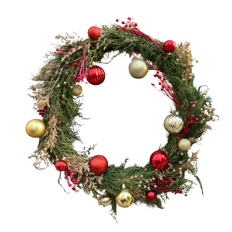 Corona Estrella - Corona navideña