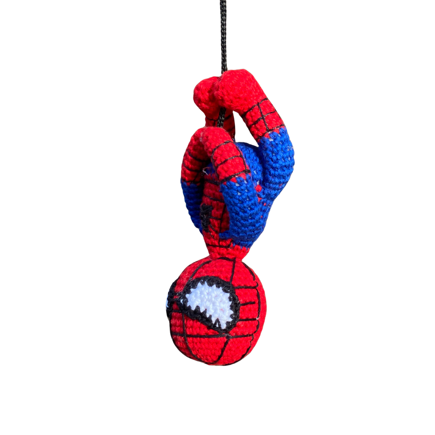 Spiderman para Colgar - Amigurumi