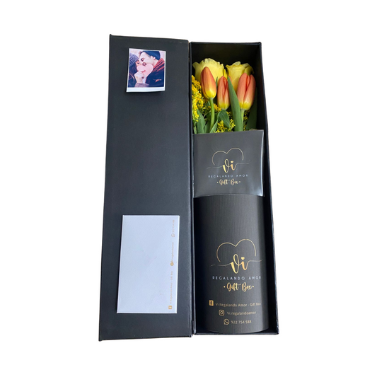 Box Luxury Primaveral – Flores Amarillas