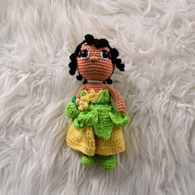 Amigurumi Tiana – Tamaño Pequeño