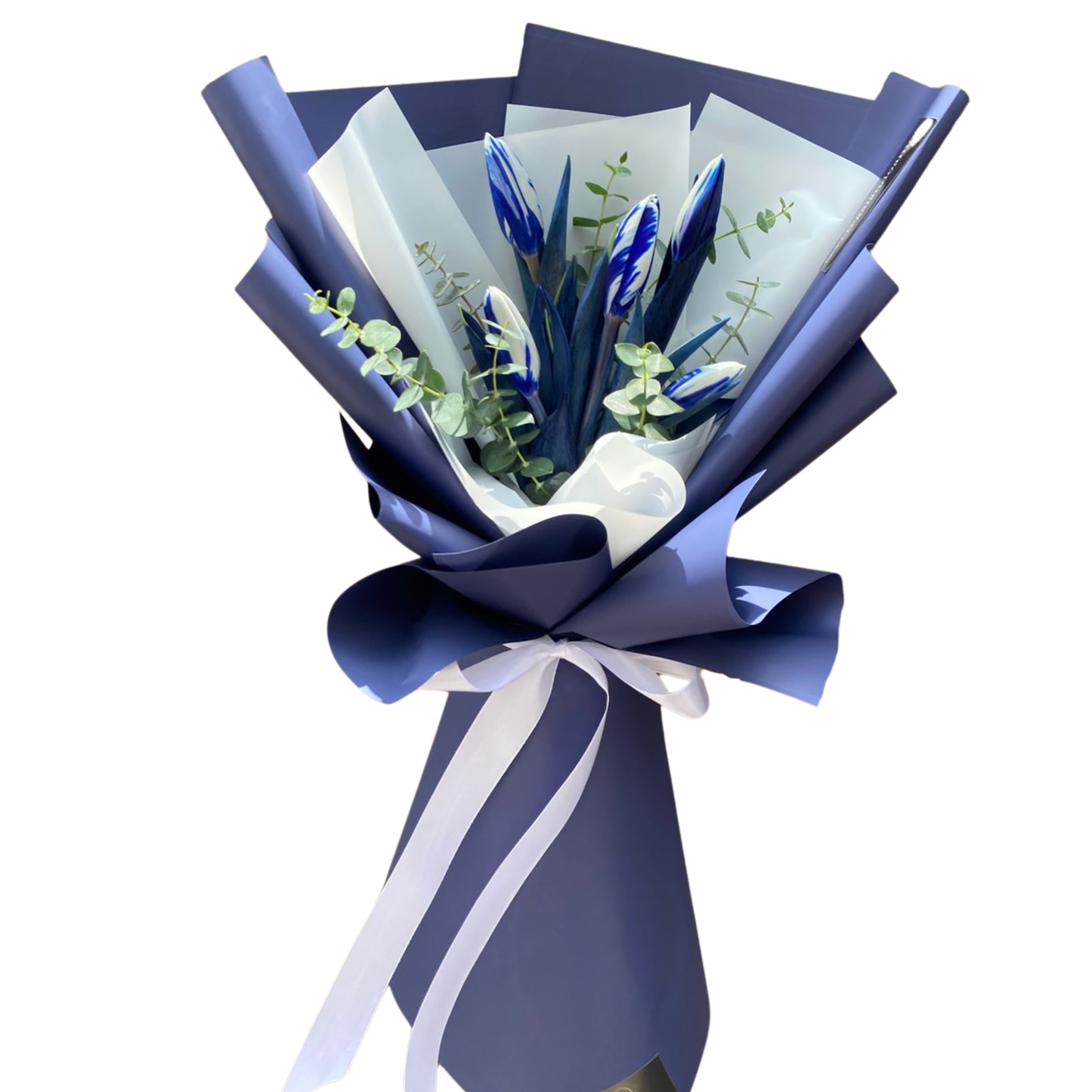 Ramo de 5 tulipanes vaquita