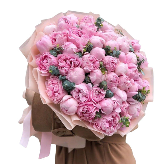 Ramo Ines -  50 peonias