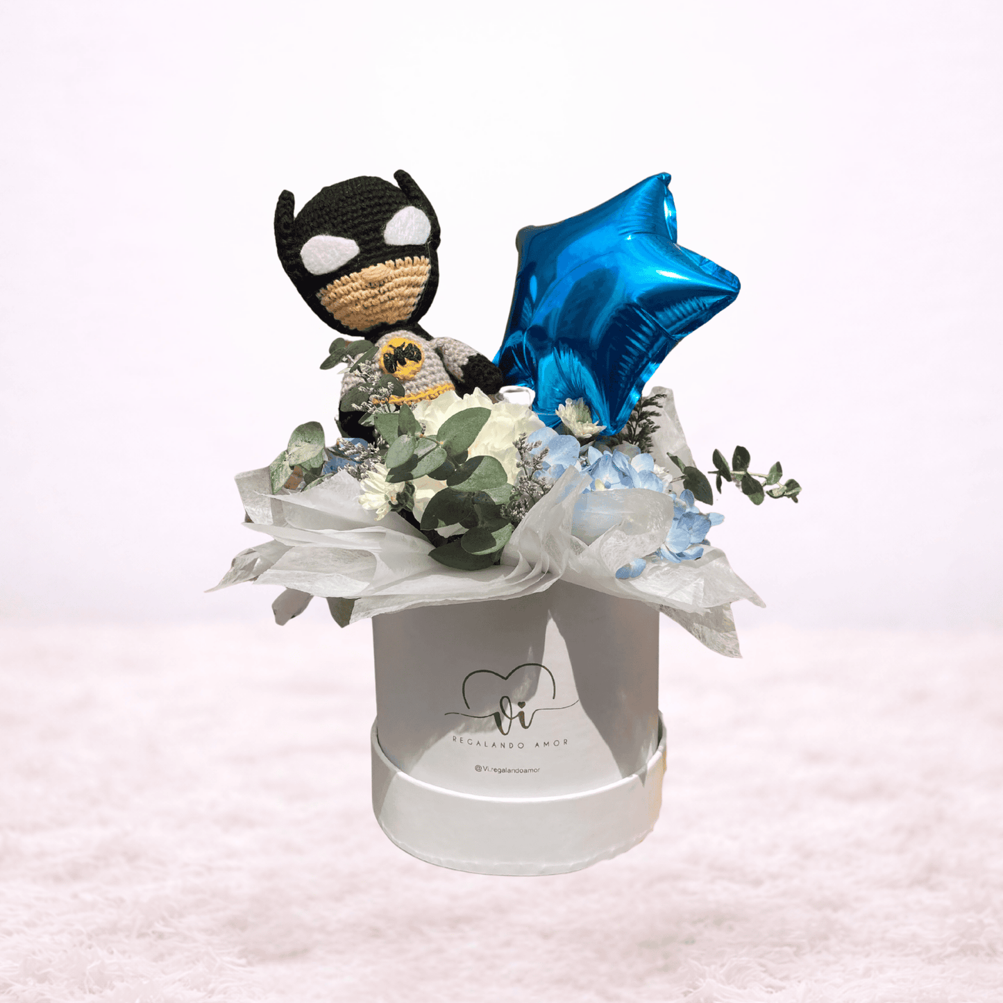 Mini box Liam - Amigurumi Batman Peluche