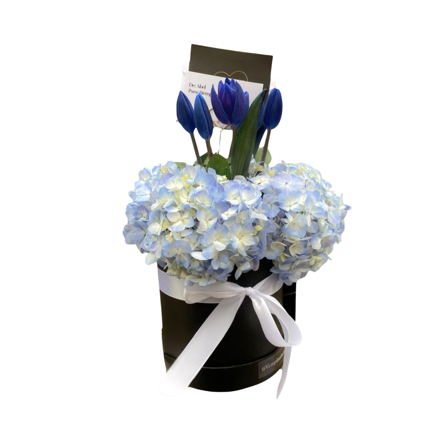 Box Ximena Azules -Flores azules