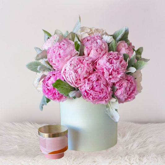 Box Olivia - Peonias Lima