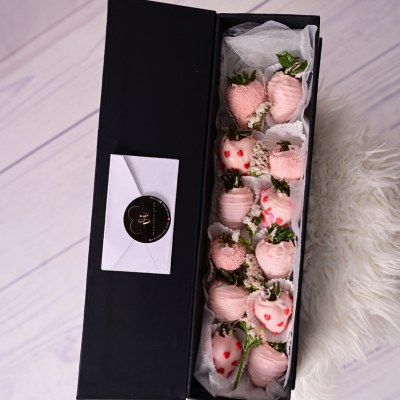 Box luxury fresas con chocolate