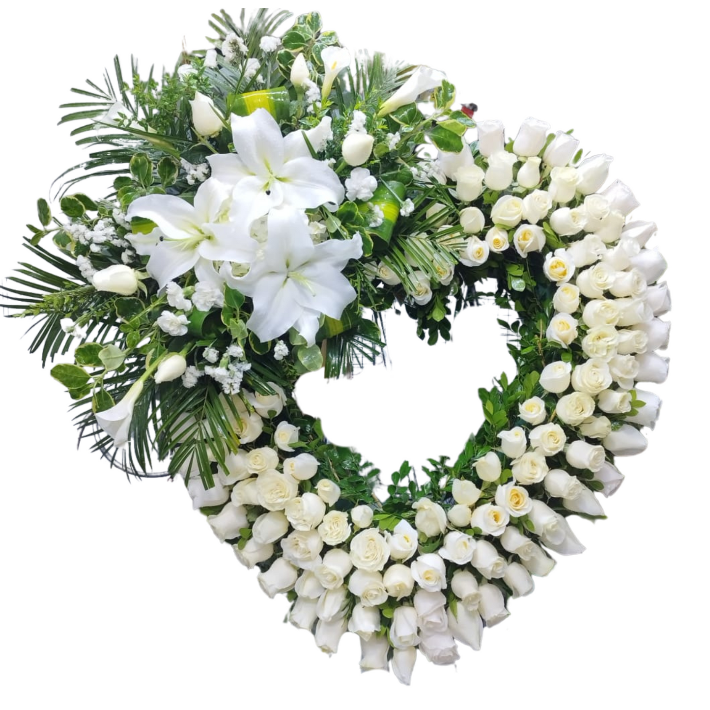 Corona Serenidad Blanca - Corona Fúnebre