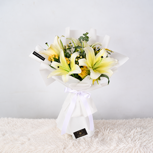 Ramo Eleonora - flores amarillas