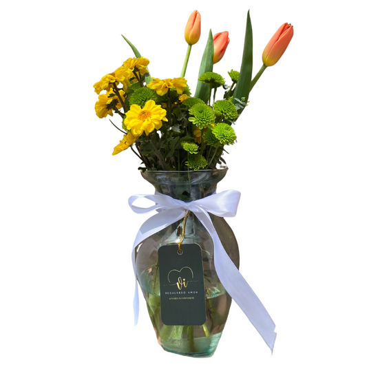Arreglo Floral Raíces – Flores para el hogar