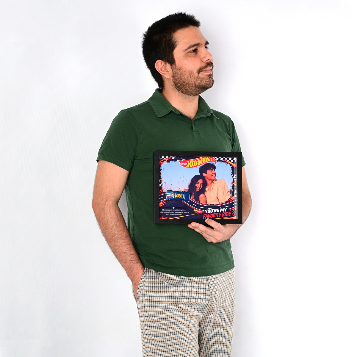Cuadro Grande + Hotwheels personalizado