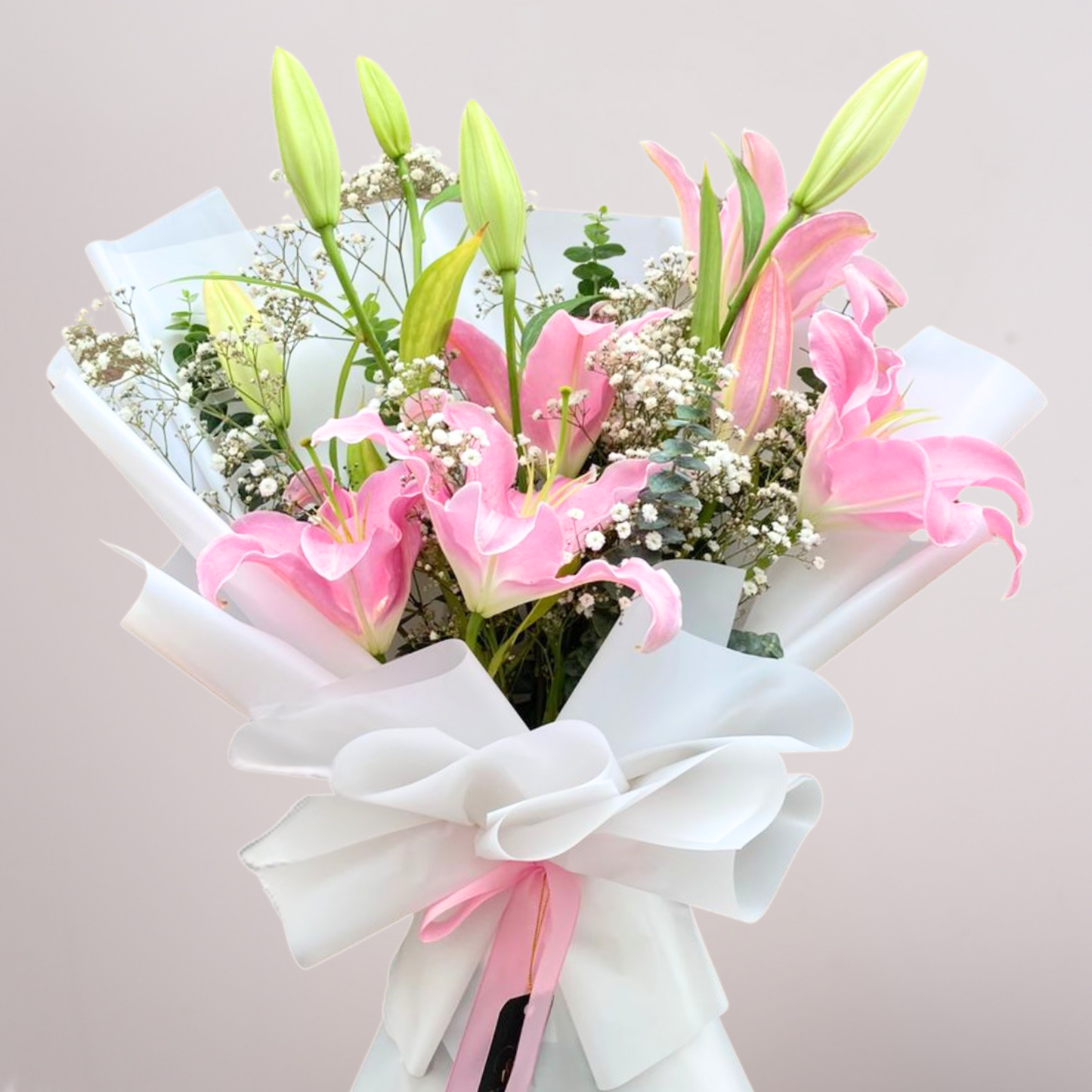 Ramo Suzette – Lirios Rosados