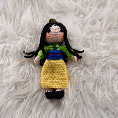 Amigurumi Princesa Mulán – Tamaño Grande