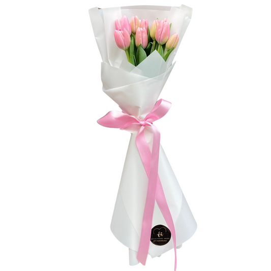 Ramo 10 Tulipanes Rosados