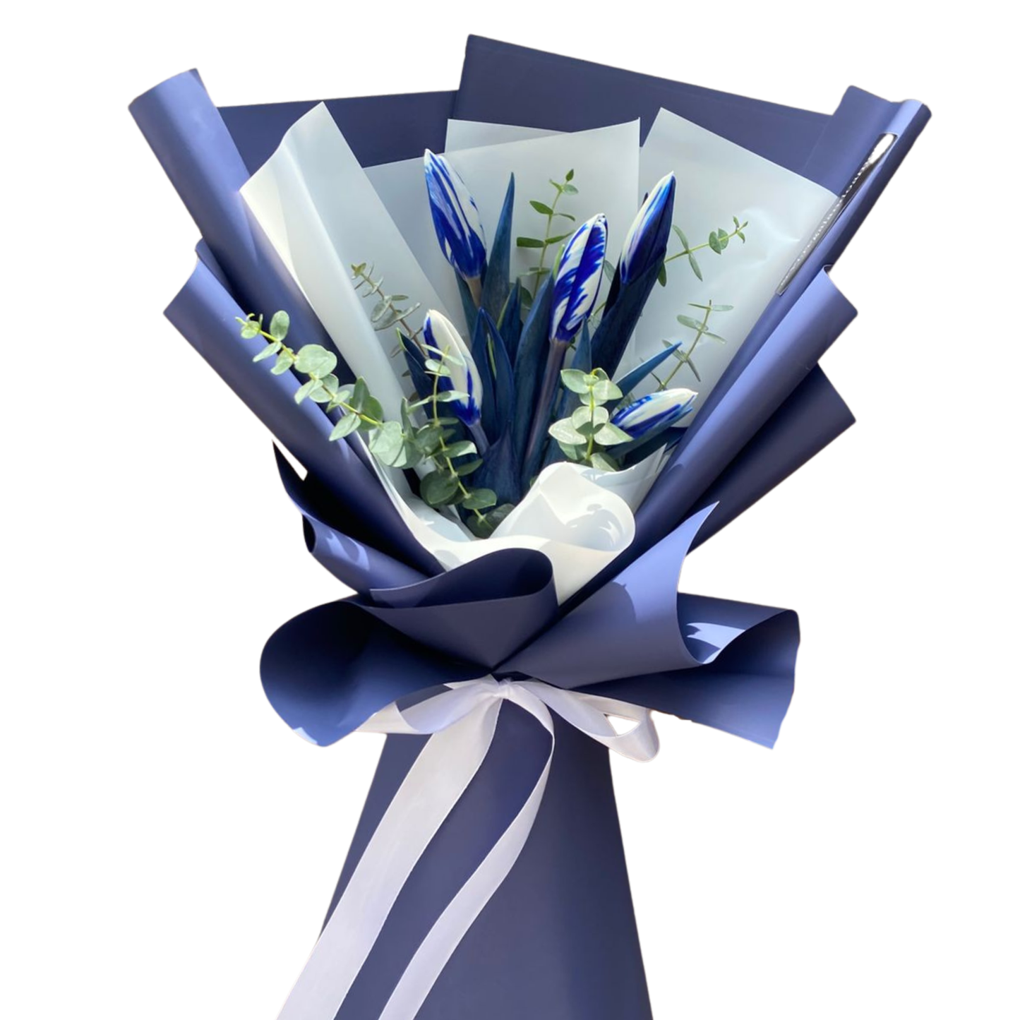 Ramo de 5 tulipanes vaquita