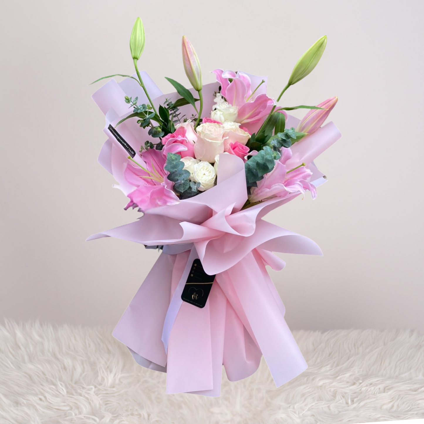 Ramo Lilibeth – Lirios Rosados